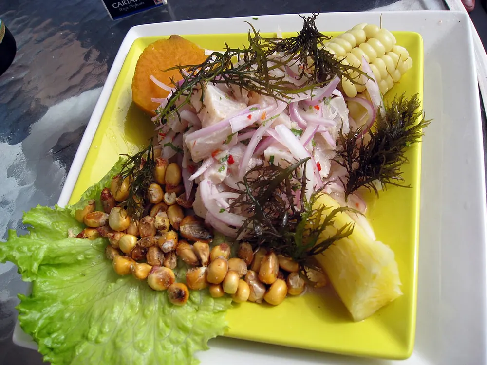 Ceviche de pescado