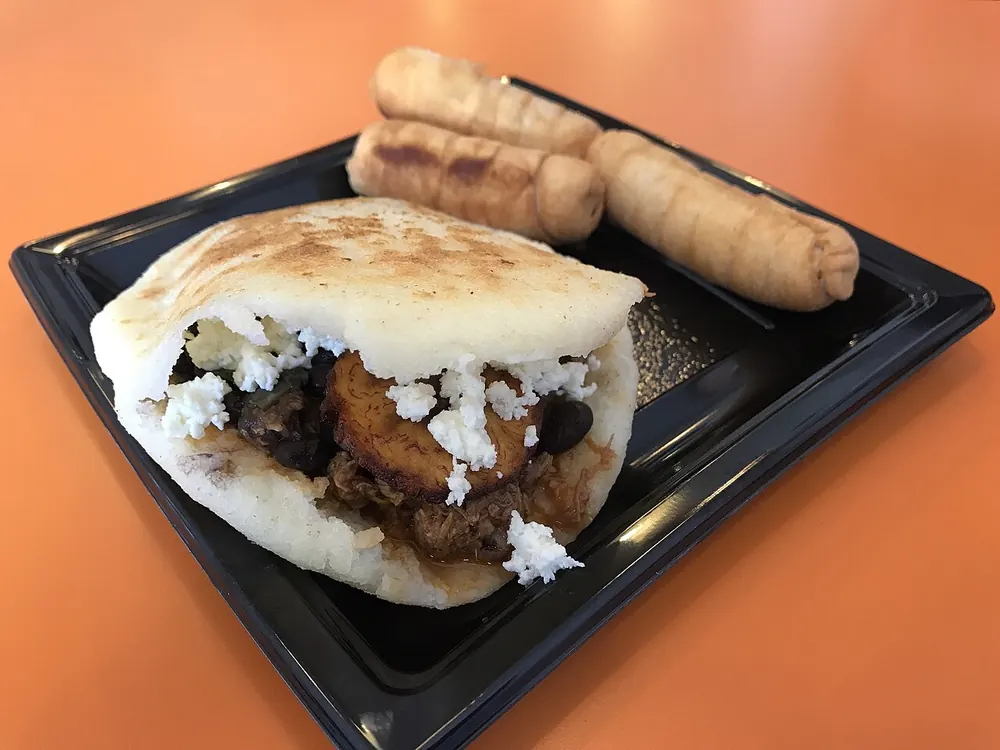 Arepa de pabellón